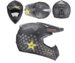 Casca moto, model ROCKSTAR BLACK - imagine 2