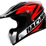 Casca moto, model RACING RED