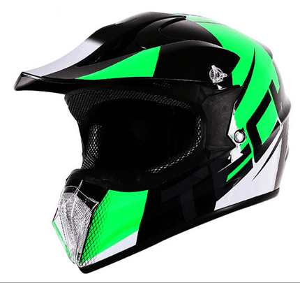 Casca moto, model RACING GREEN