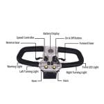 Scuter/carucior electric pentru varstnici sau persoane cu dizabilitati, model S-01, motor 250W, baterie 20Ah - imagine 4