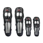 Set protectii moto, genunchiere si cotiere (model 1)