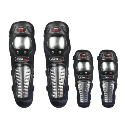 Set protectii moto, genunchiere si cotiere (model 1)
