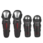 Set protectii moto, genunchiere si cotiere (model 6)