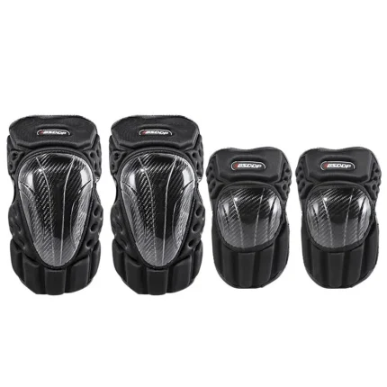 Set protectii moto, genunchiere si cotiere (model 9)